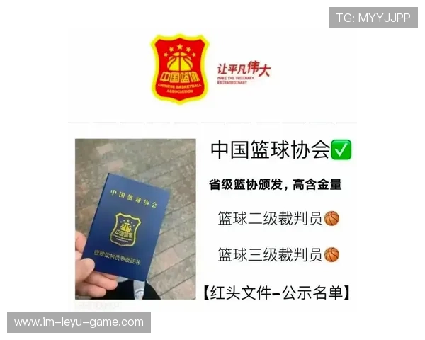 中国篮球裁判员“天赋选拔”计划启动，中国篮球职业裁判员
